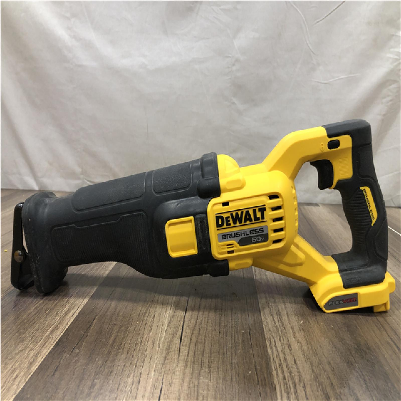 AS-IS DEWALT FLEXVOLT 60V MAX Cordless Brushless Reciprocating Saw (Tool Only)