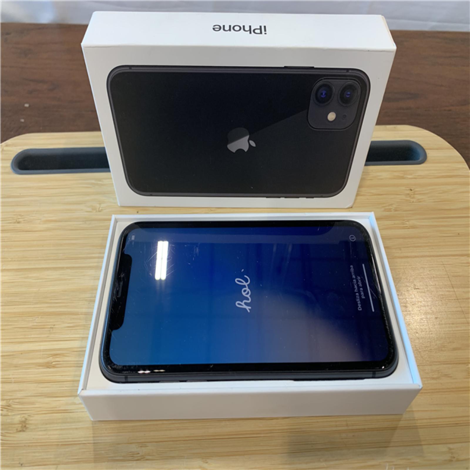 AS-IS Apple iPhone 11 64GB Black