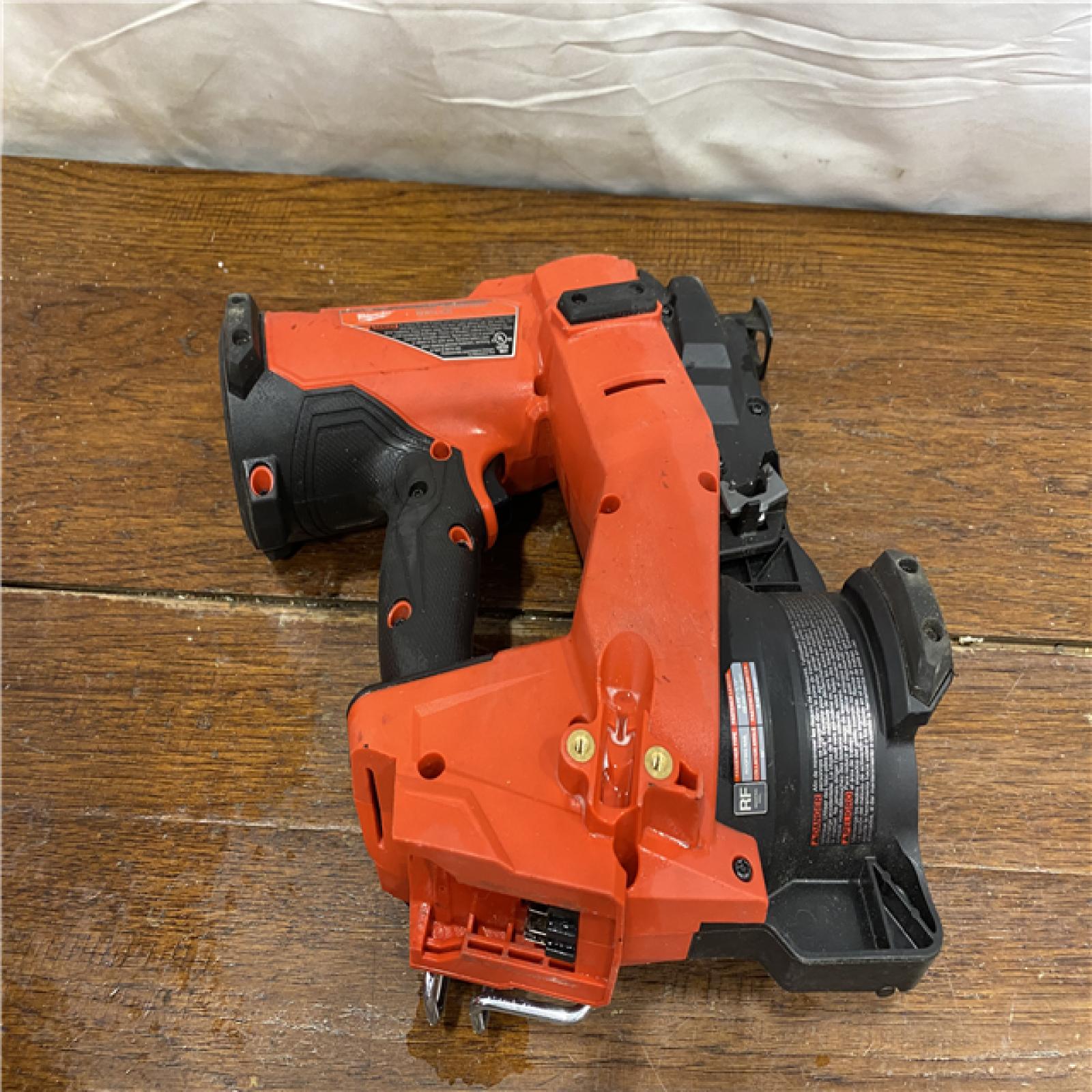 AS-IS Milwaukee M18 FUEL Coil Roofing Nailer