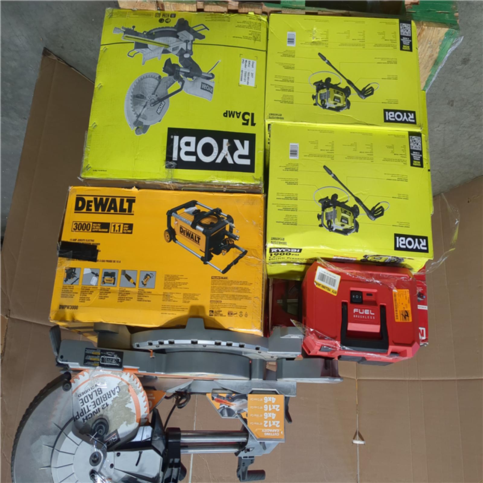 CALIFORNIA AS-IS TOOL PALLET