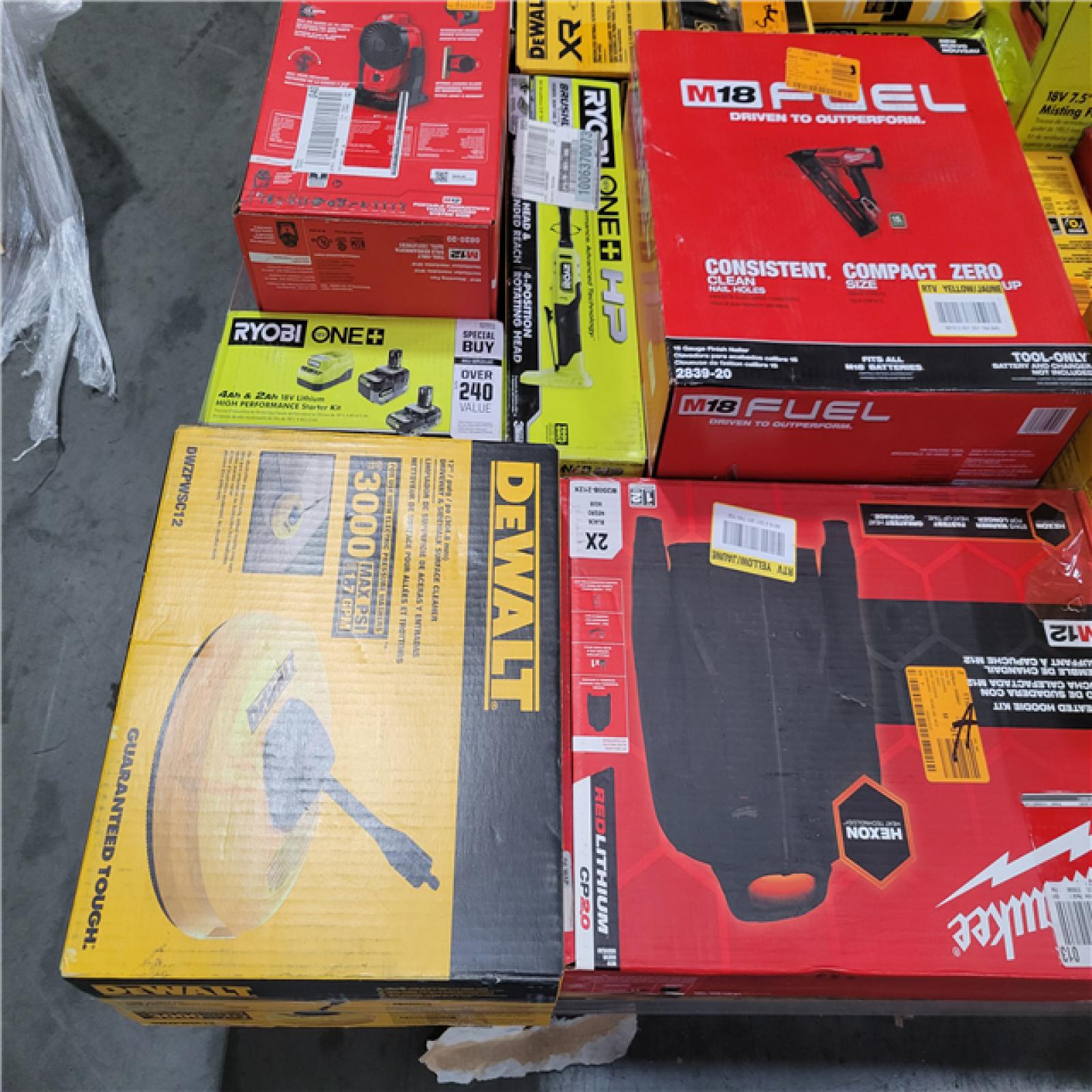 CALIFORNIA AS-IS TOOL PALLET