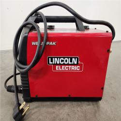 Phoenix Location Like NEW Condition Lincoln Electric 180 Amp Weld-Pak 180i Multi-Process Stick/MIG/Flux-Core/TIG, 120V or 230V Aluminum Welder with Spool Gun sold separately