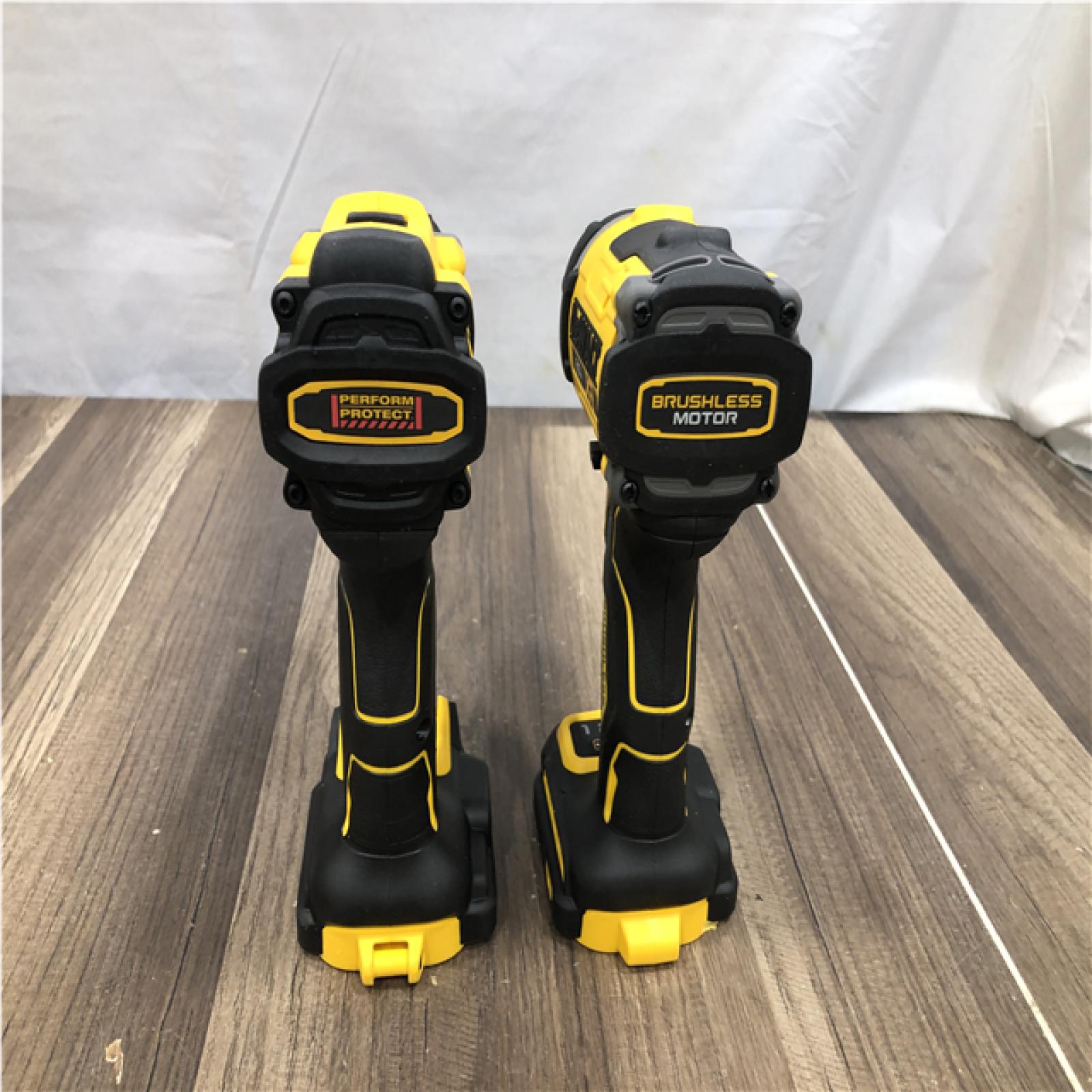 AS-IS DEWALT 20V XR Lithium-Ion Cordless 2-Tool Combo Kit