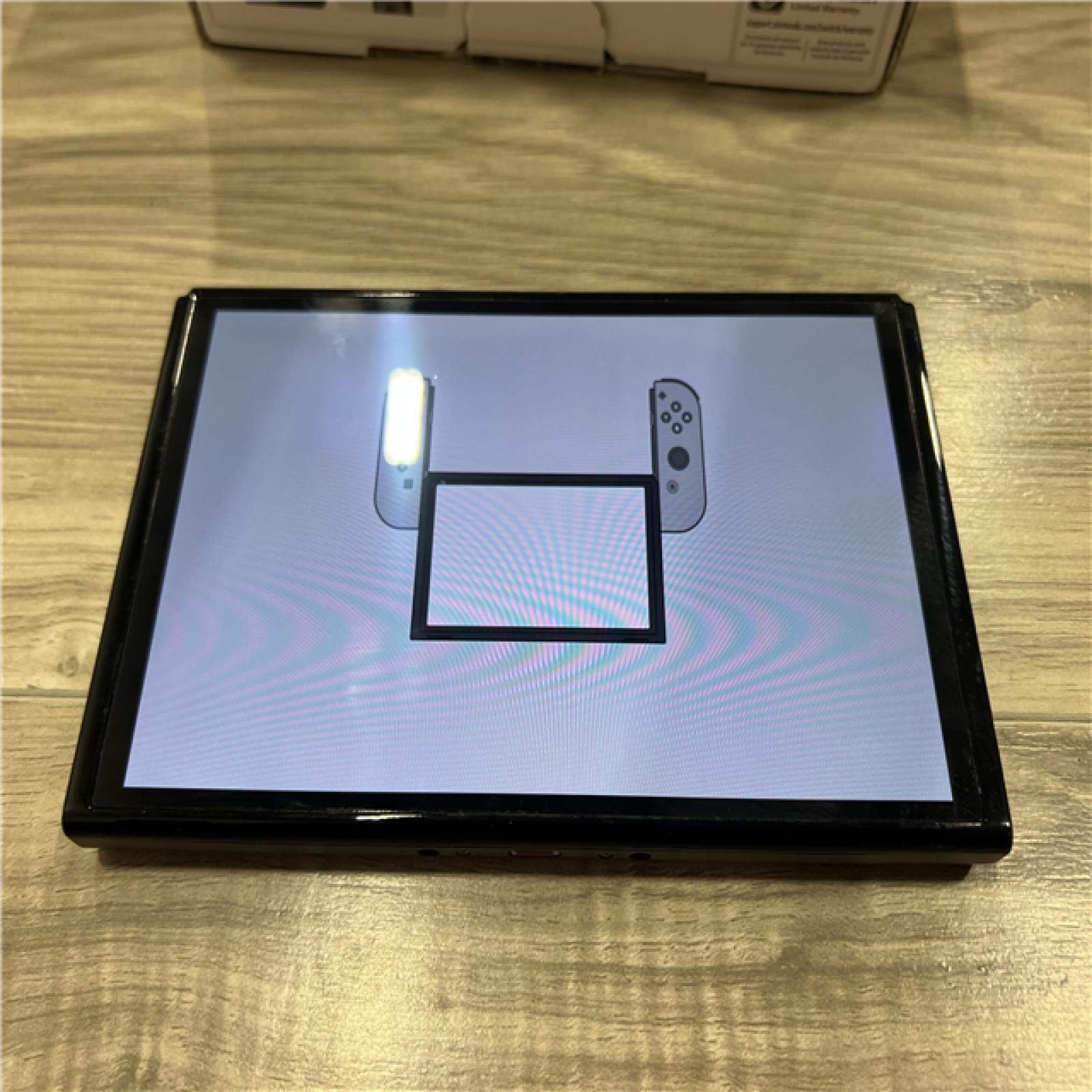 AS-IS Nintendo Switch OLED HEG-001 Super Smash Bros Joy-cons