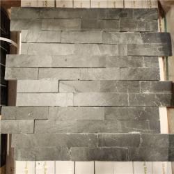 Phoenix Location AS-IS MSI Premium Black Slate Panel 6 in. x 24 in. Splitface Marble Wall Tile (120 sq. ft./20 Case)