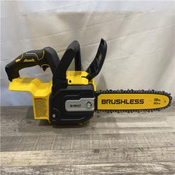 AS-IS DEWALT 20V MAX Compact 12 Brushless Cordless Chainsaw Kit