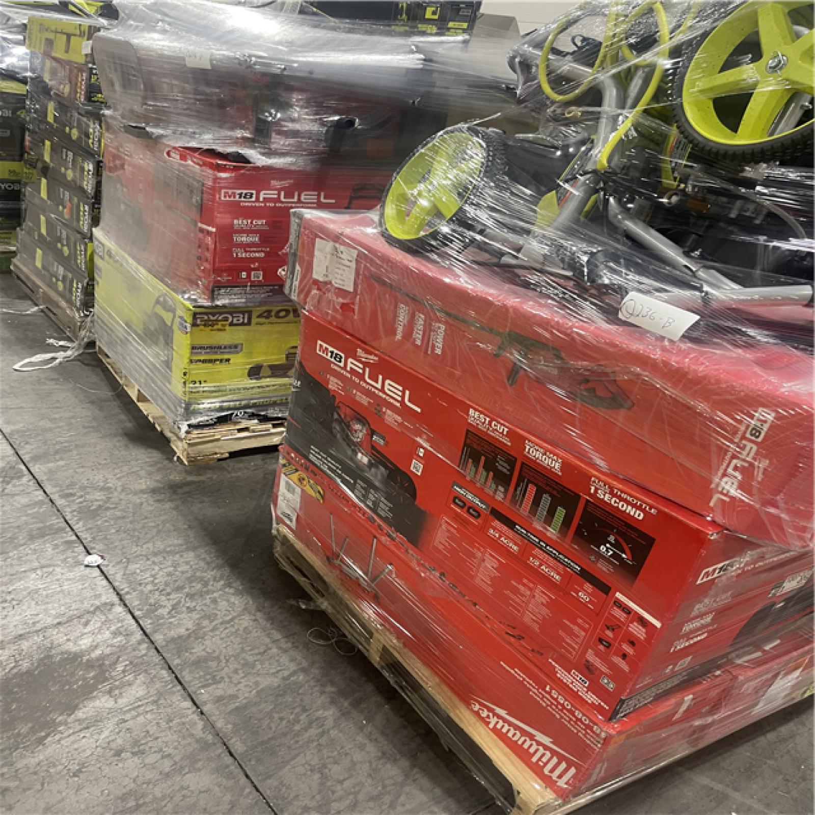 Pittston Location As-Is Power Tools Partial Truckload (14 pallets) 0236-B