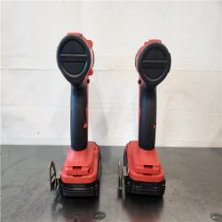 AS-IS- Milwaukee M18 Compact Brushless 2-Tool Combo Kit