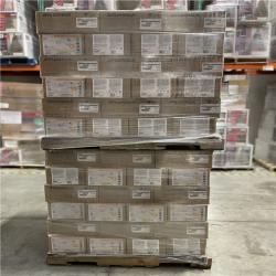 DALLAS LOCATION - NEW Integrated LED 4 in. Retro Fit 3000K 550 Lumen Dimmable Recessed Light White  Wet Rated (12-Pack) (120 UNITS)