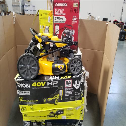 CALIFORNIA AS-IS OUTDOOR POWER EQUIPMENT