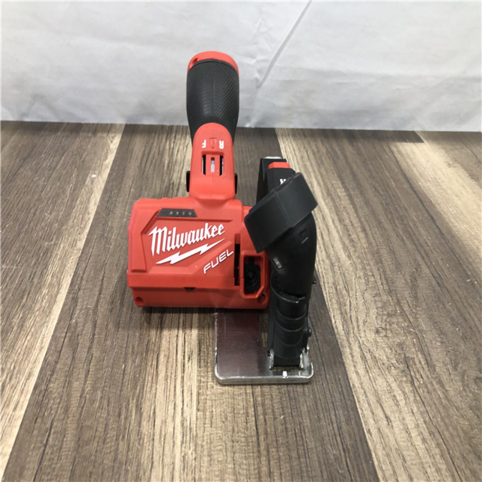 AS-IS Milwaukee  FUEL 12V Lithium-Ion Brushless Cordless 3 in. Cut Off Saw (Tool-Only)