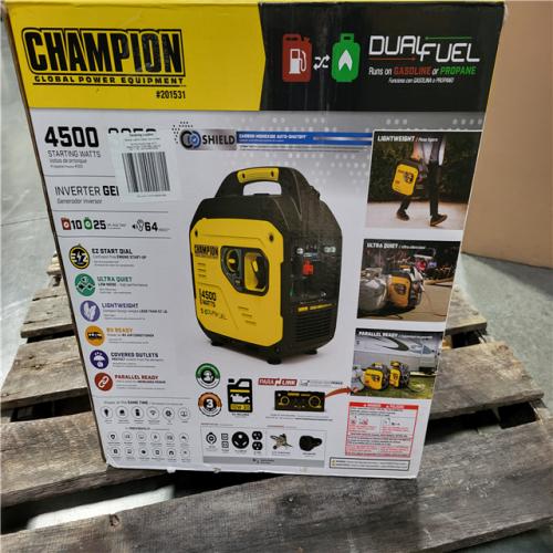 CALIFORNIA AS-IS CHAMPION PORTABLE GENERATOR