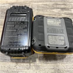 AS-IS DEWALT 20V MAX Lithium-Ion Starter Kit with 4.0 Ah and 5.0 Ah Batteries and Charger