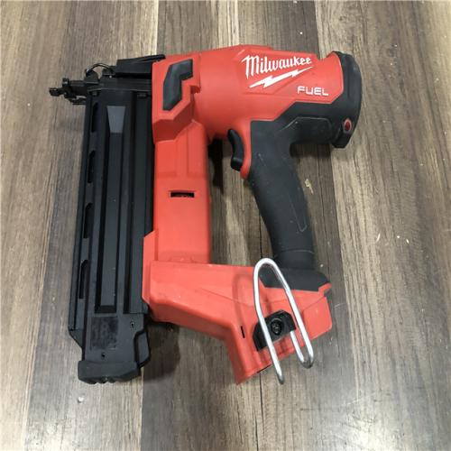 AS-IS Milwaukee  FUEL 18-Volt Lithium-Ion Brushless Cordless Gen II 18-Gauge Brad Nailer (Tool-Only)
