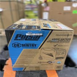 DALLAS LOCATION - Pulsar 4,500-Watt/3,700-Watt Dual Fuel with Recoil, Remote and Push Button Start Portable Inverter Generator with CO Alert