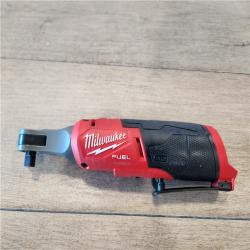 AS-IS- Milwaukee  FUEL 12-Volt Lithium-Ion Brushless Cordless High Speed 3/8 in. Ratchet (Tool-Only)