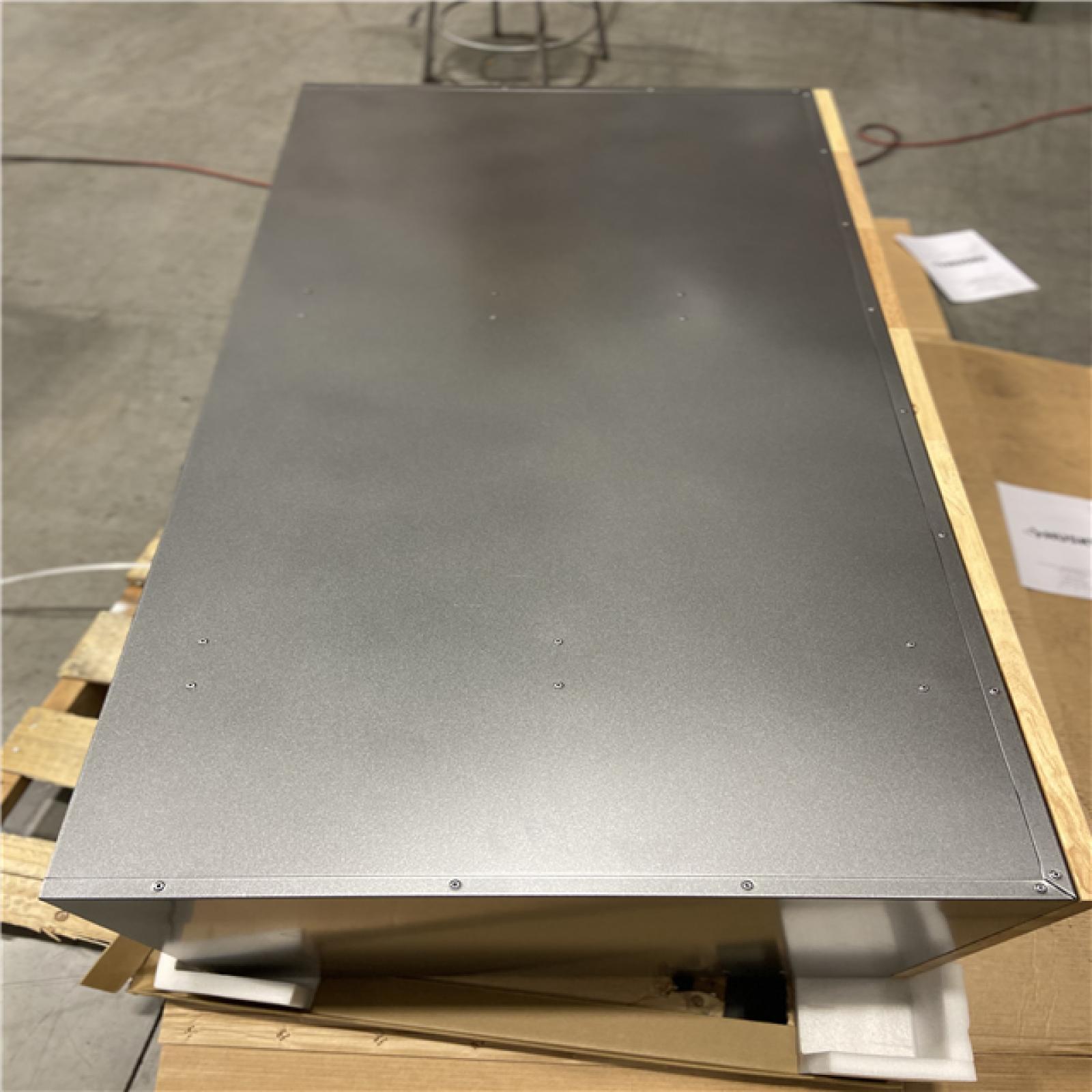 DALLAS LOCATION - Husky 61 in. W x 24 in. D Standard Duty 10-Drawer Mobile Workbench Tool Chest with Sliding Bin Storage Drawer in Silver