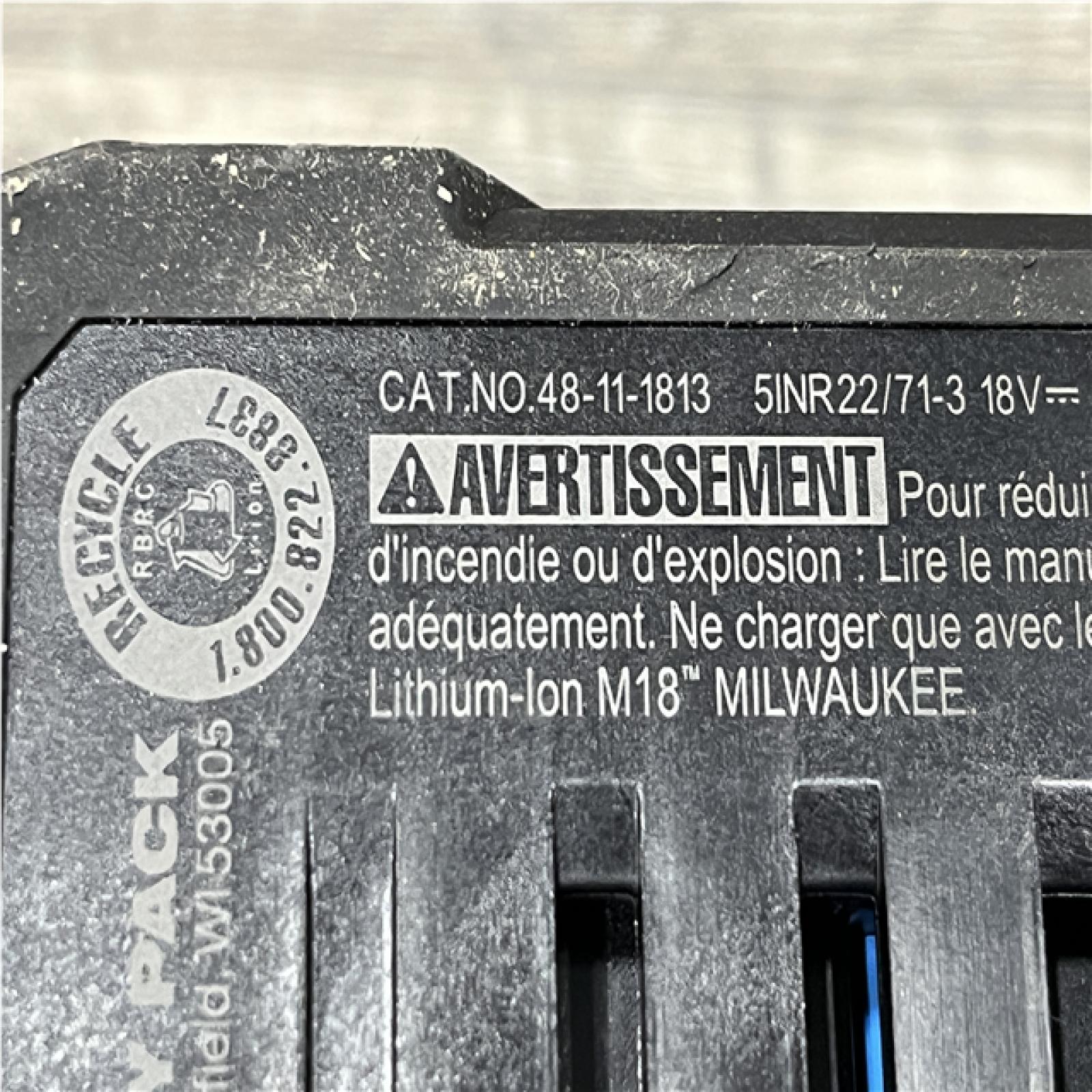 AS-IS Milwaukee 18V Lithium-Ion REDLITHIUM FORGE HD 12.0 Ah Battery Pack