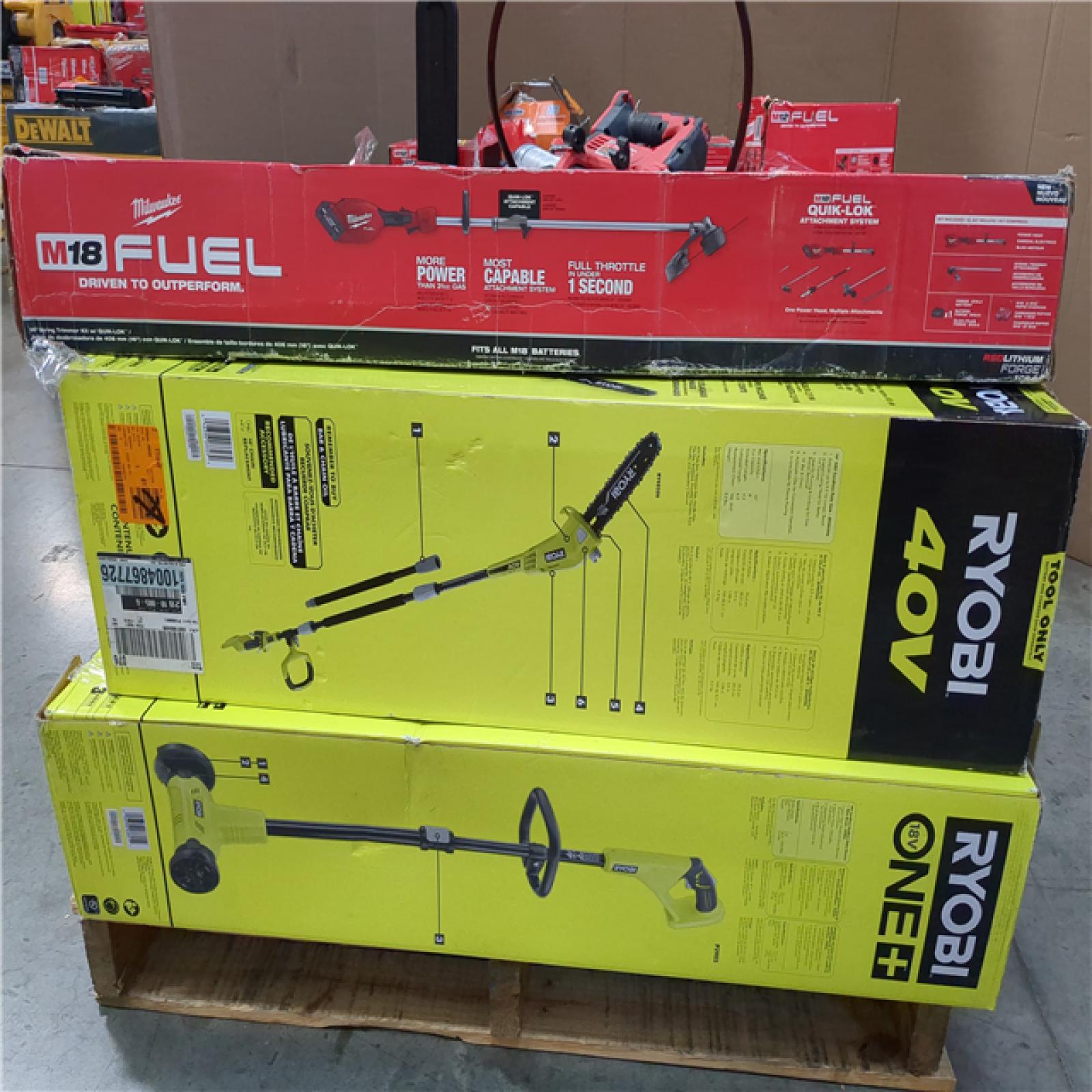 CALIFORNIA AS-IS TOOL PALLET