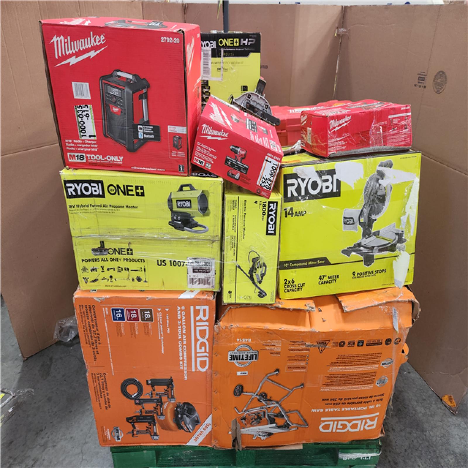 CALIFORNIA AS-IS TOOL PALLET