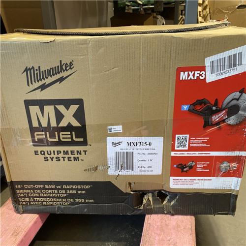 NEW MX FUEL Lithium-Ion 14 in. Cut-Off Saw with RAPIDSTOP Brake and Diamond Ultra Segmented Blade (Tool-Only)