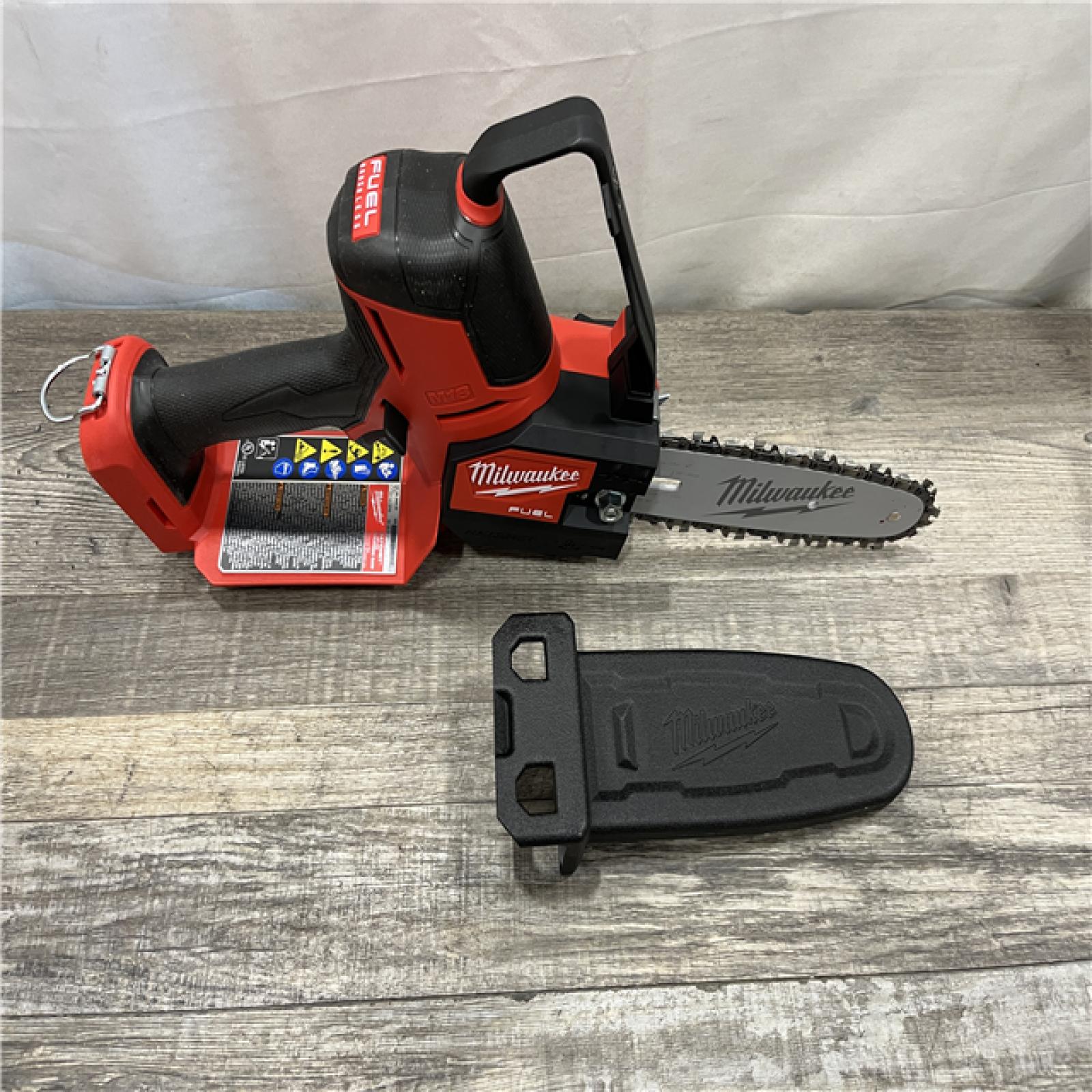 AS-IS Milwaukee FUEL 18V Lithium-Ion Brushless Cordless 8 in. HATCHET Pruning Saw (Tool-Only)