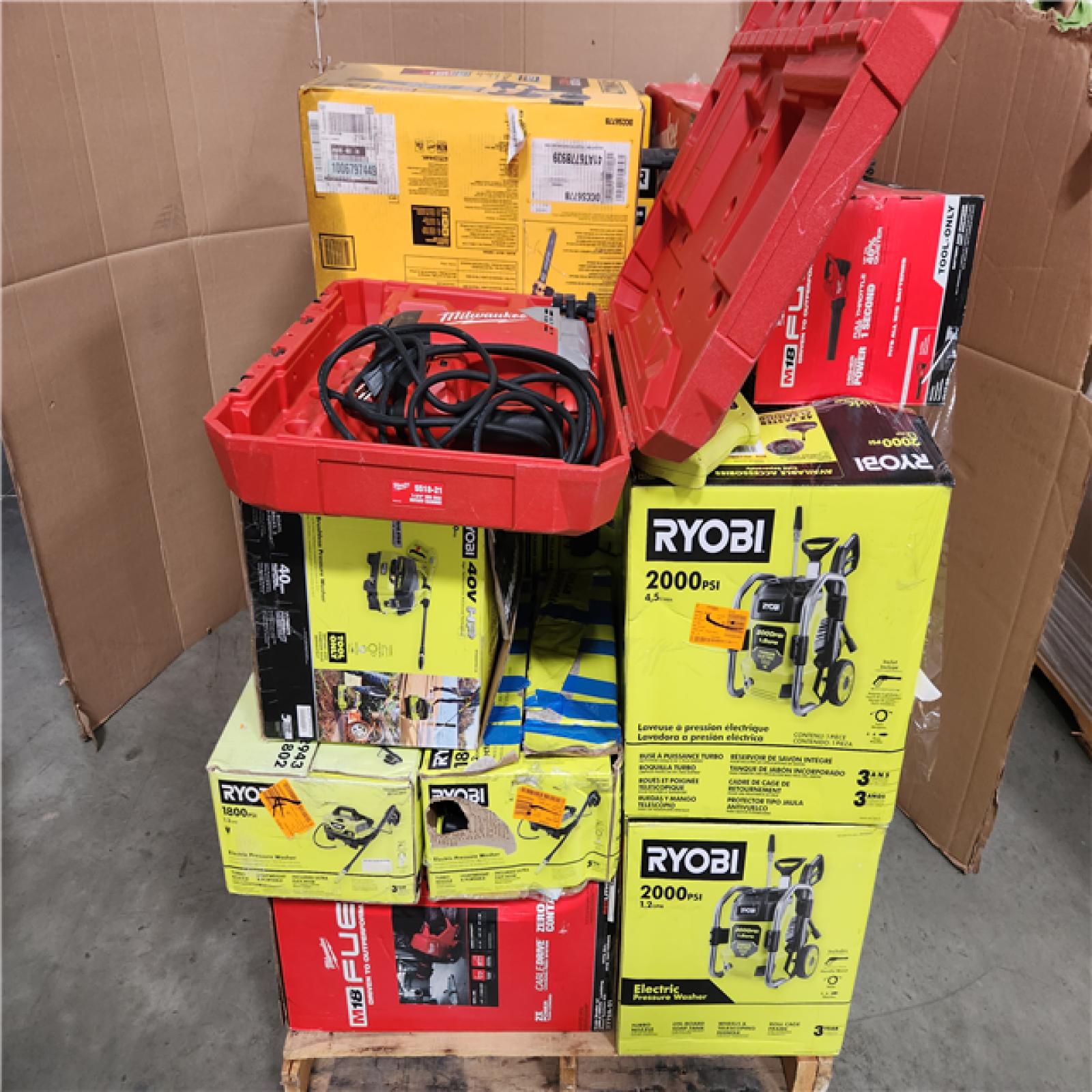 CALIFORNIA AS-IS TOOL PALLET