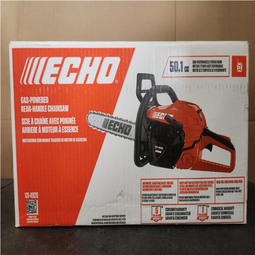 Phoenix NEW ECHO 20 in. 50.1 cc 2-Stroke Gas Rear Handle Chainsaw