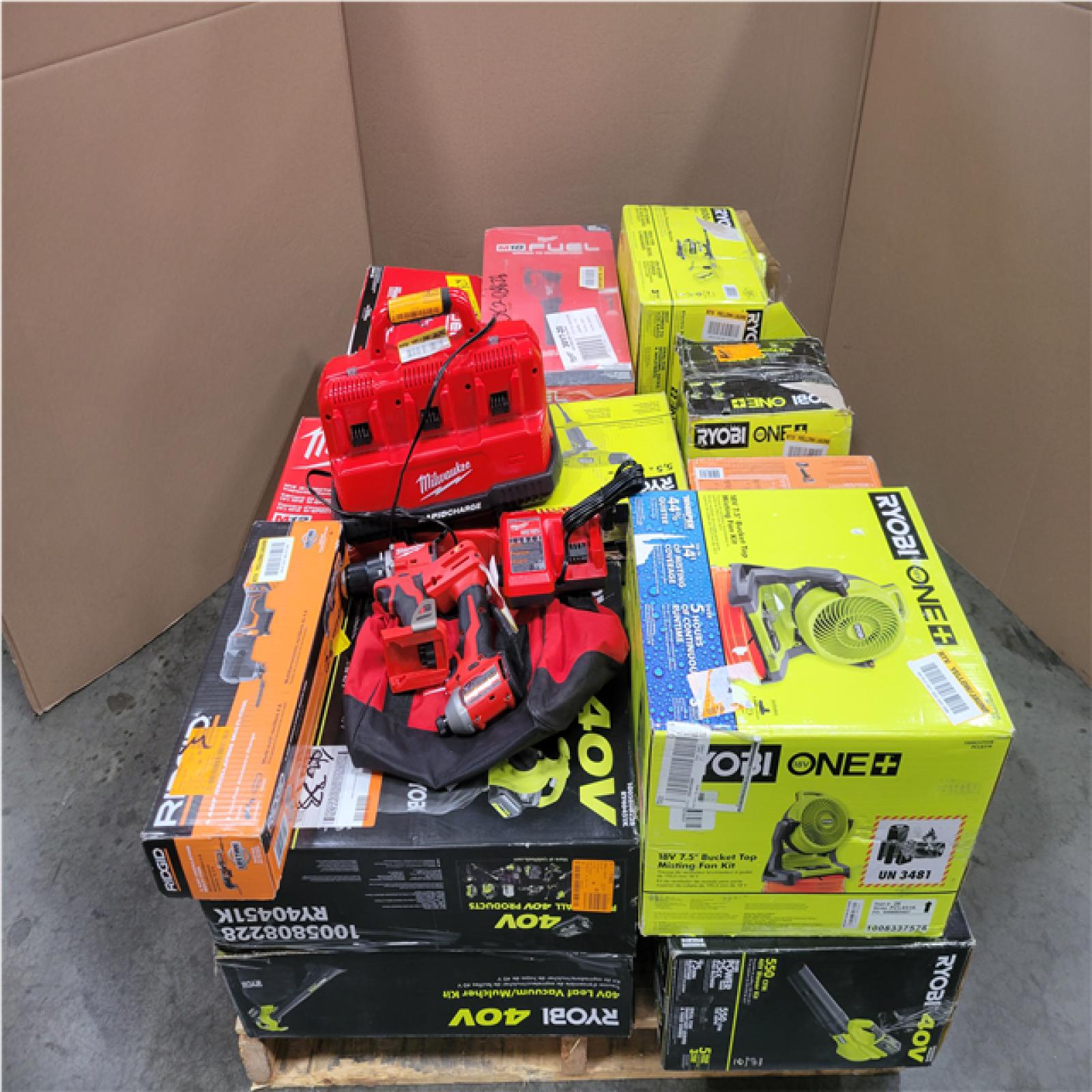CALIFORNIA AS-IS TOOL PALLET
