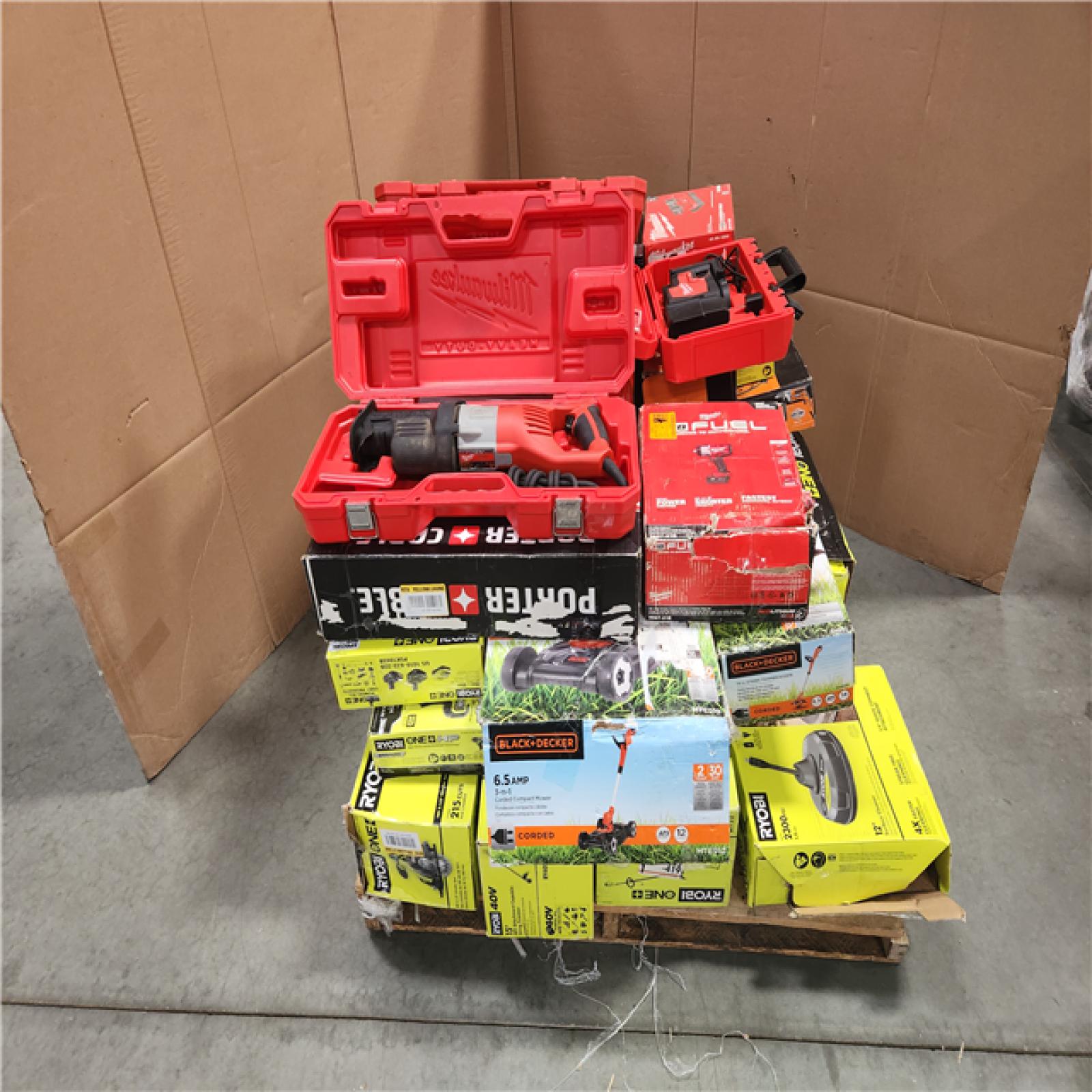 CALIFORNIA AS -IS  TOOL PALLET