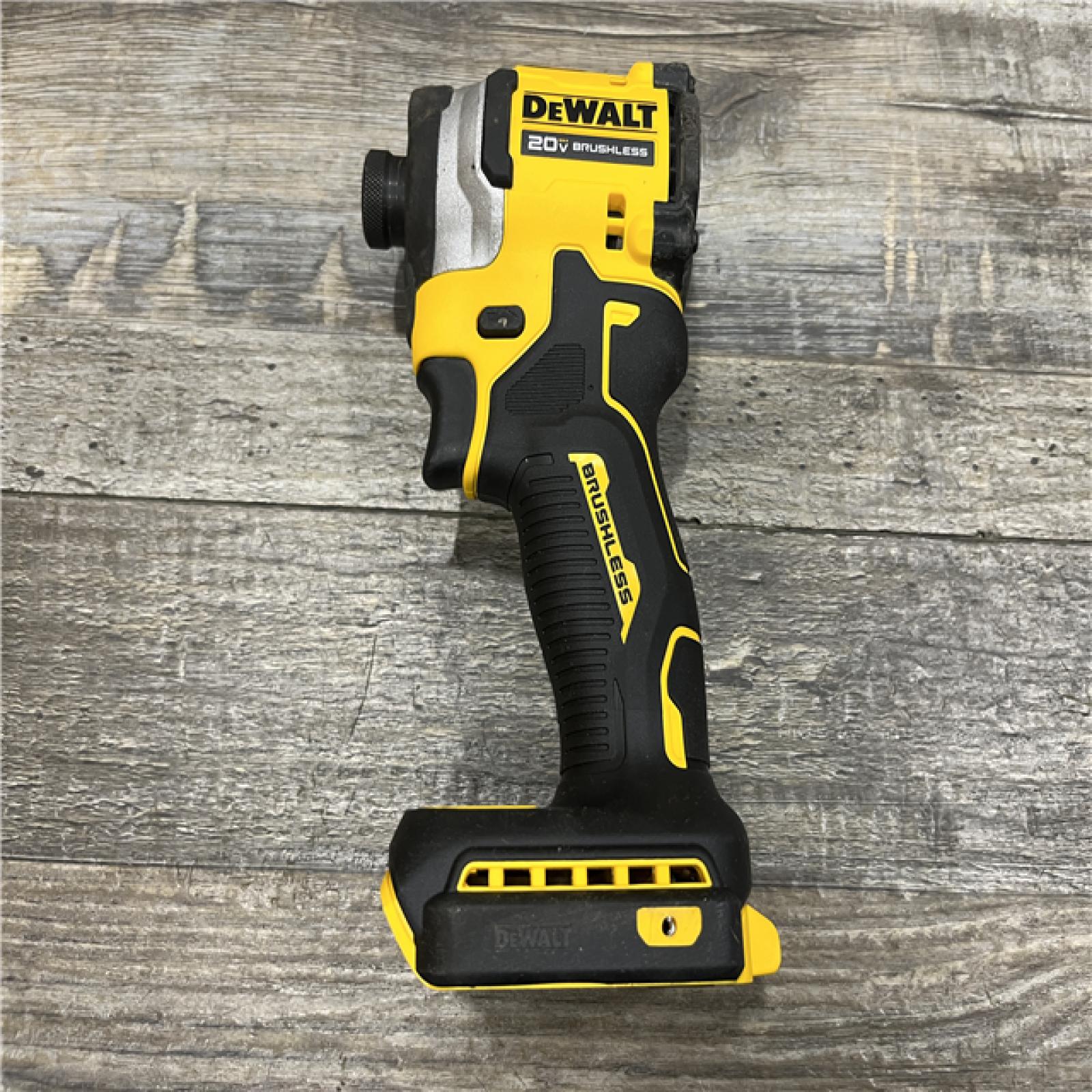 AS-IS DEWALT ATOMIC 20V MAX Lithium-Ion Cordless 1/4 in. Brushless Impact Driver Kit