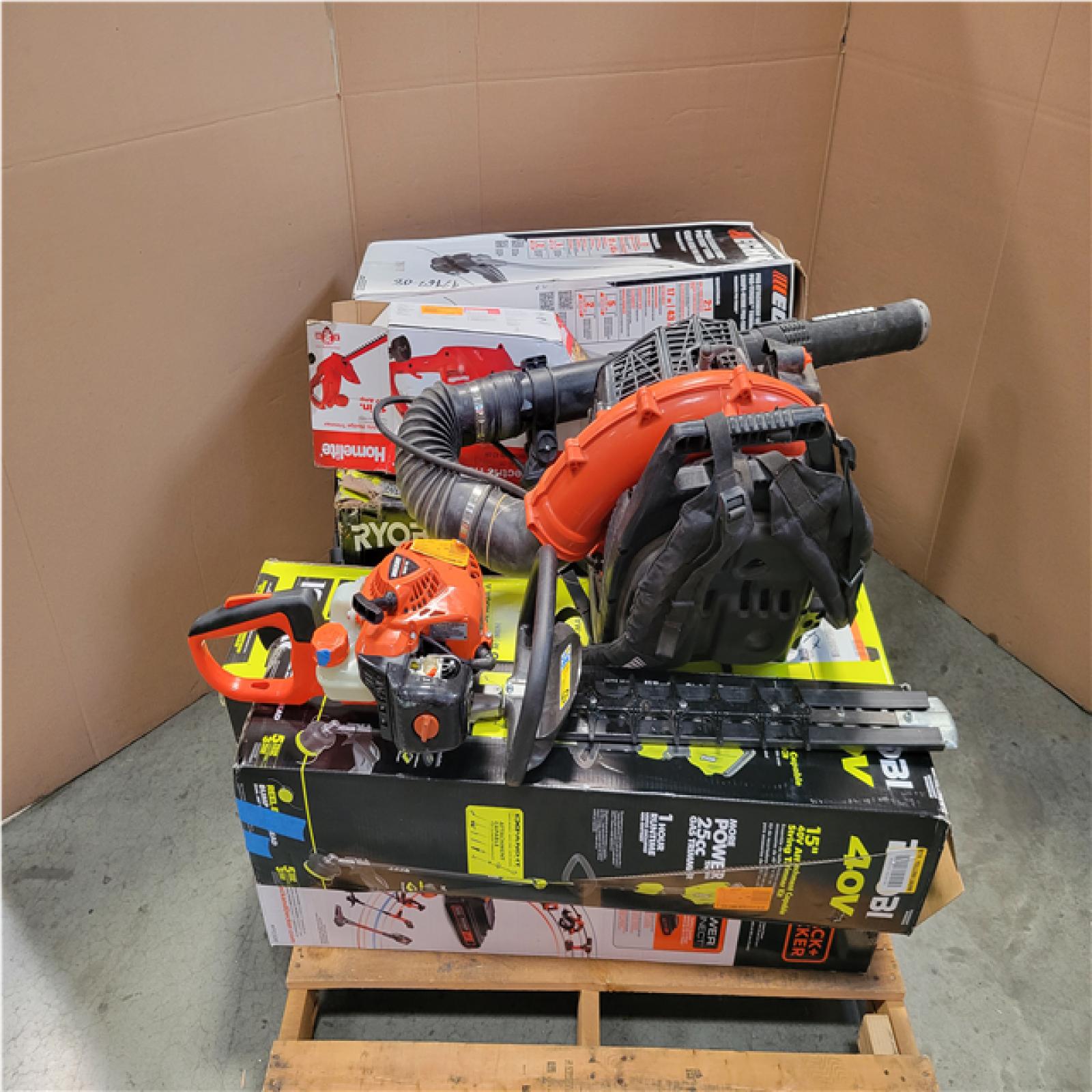 CALIFORNIA AS-IS OUTDOOR POWER EQUIPMENT