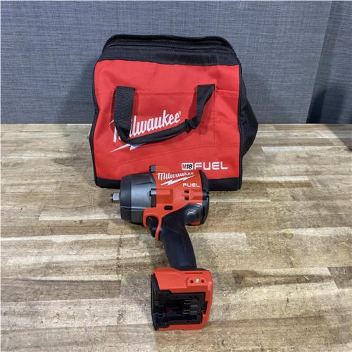 Houston Location AS-IS Milwaukee FUEL 18V Lithium-Ion Brushless Cordless 1/2 in. Impact Wrench with Friction Ring (Tool-Only)