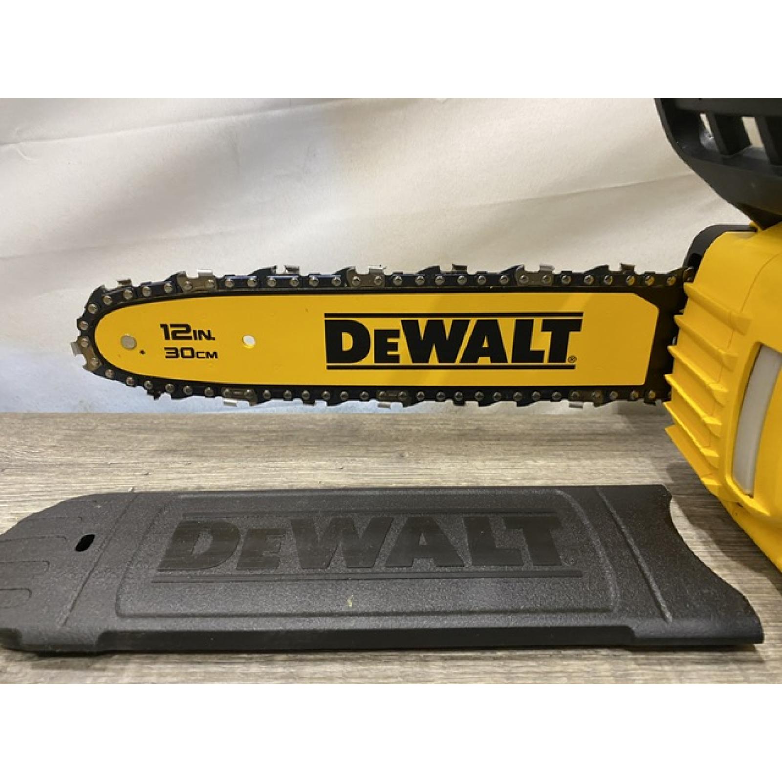 AS-IS DEWALT 20V MAX 12 in. Cordless Battery Powered Chainsaw (Tool Only)
