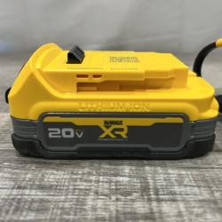 AS-IS DEWALT 20V MAX XR POWERSTACK Lithium-Ion Battery Starter Kit with 1.7Ah Battery and Charger