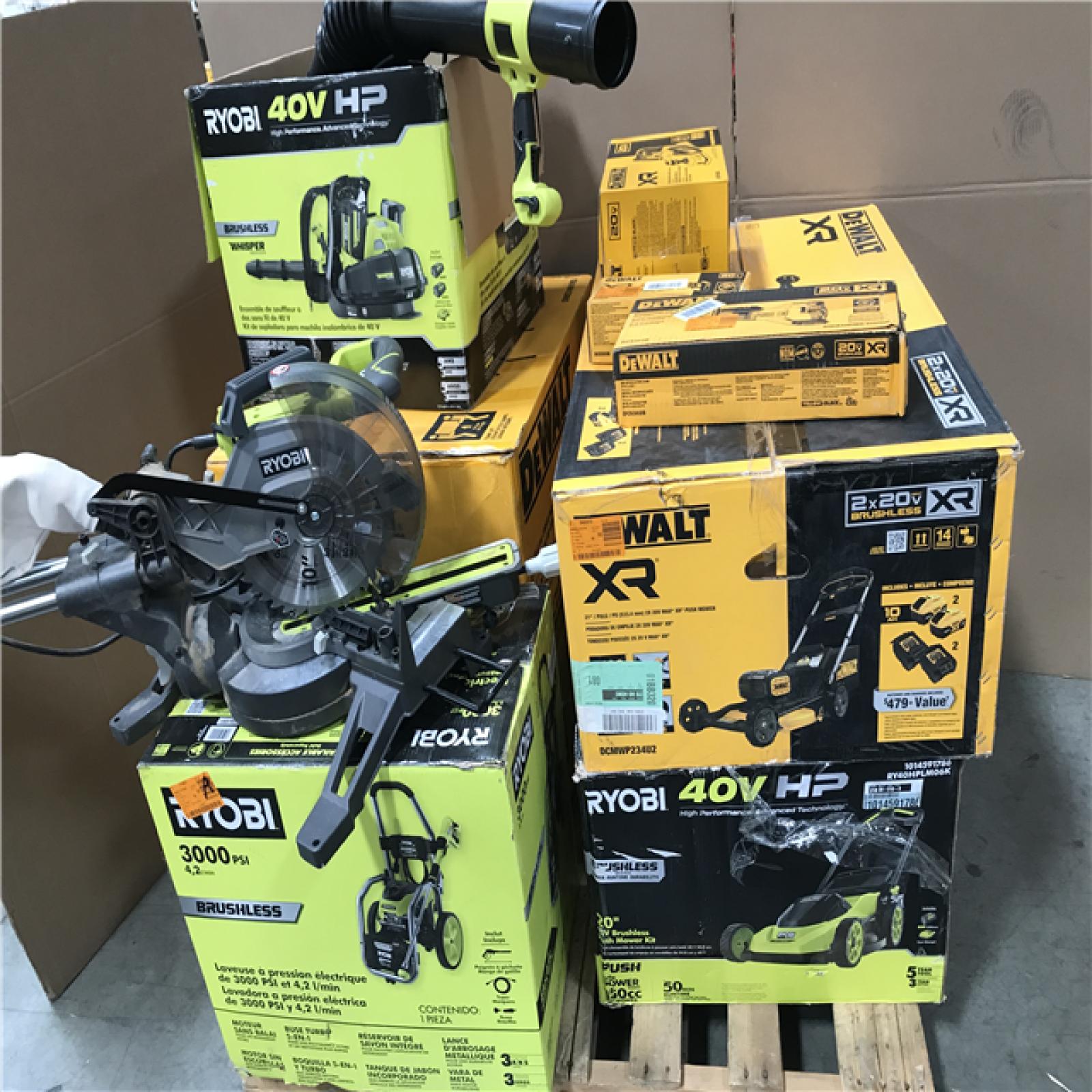 CALIFORNIA AS-IS TOOL PALLET