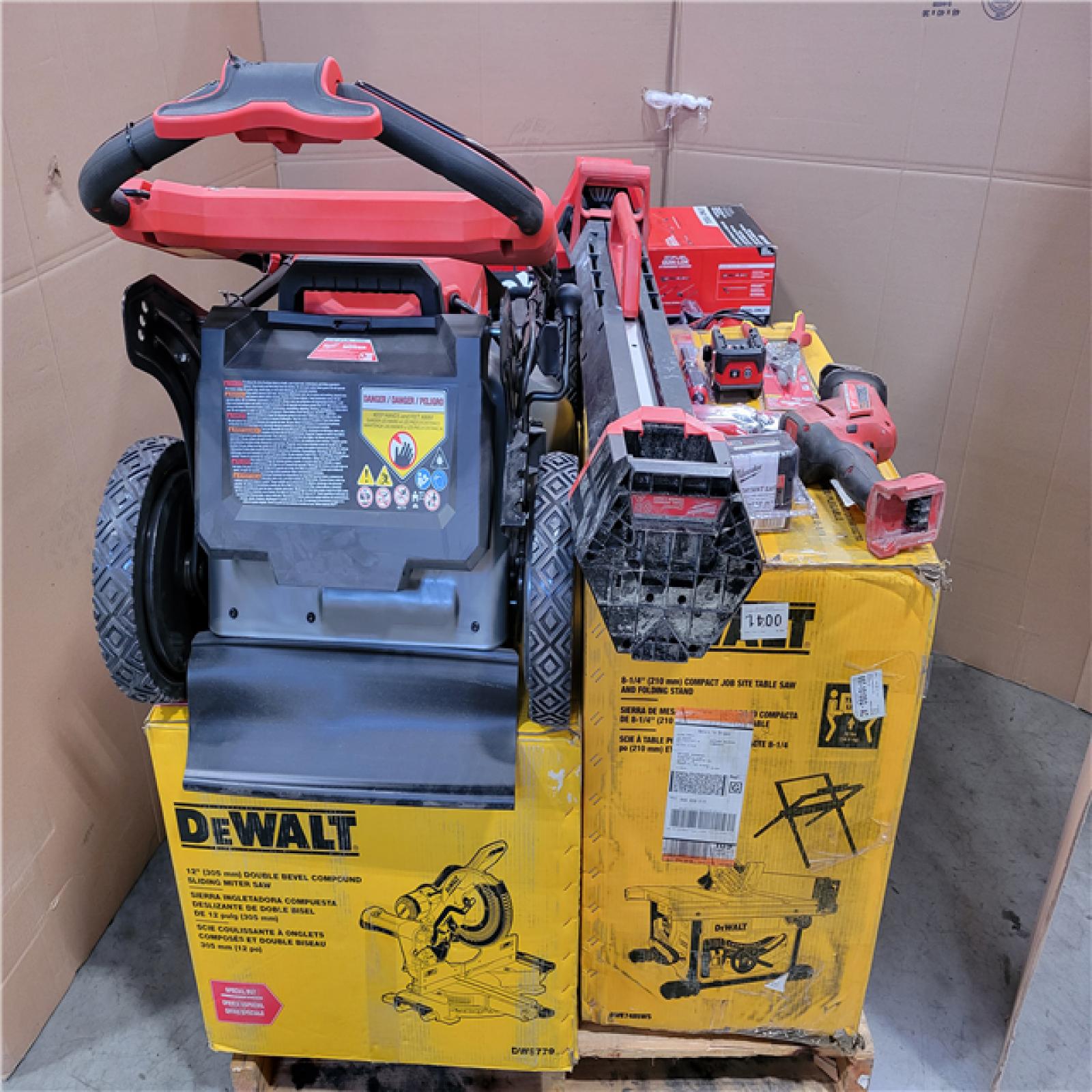 CALIFORNIA AS-IS TOOL PALLET