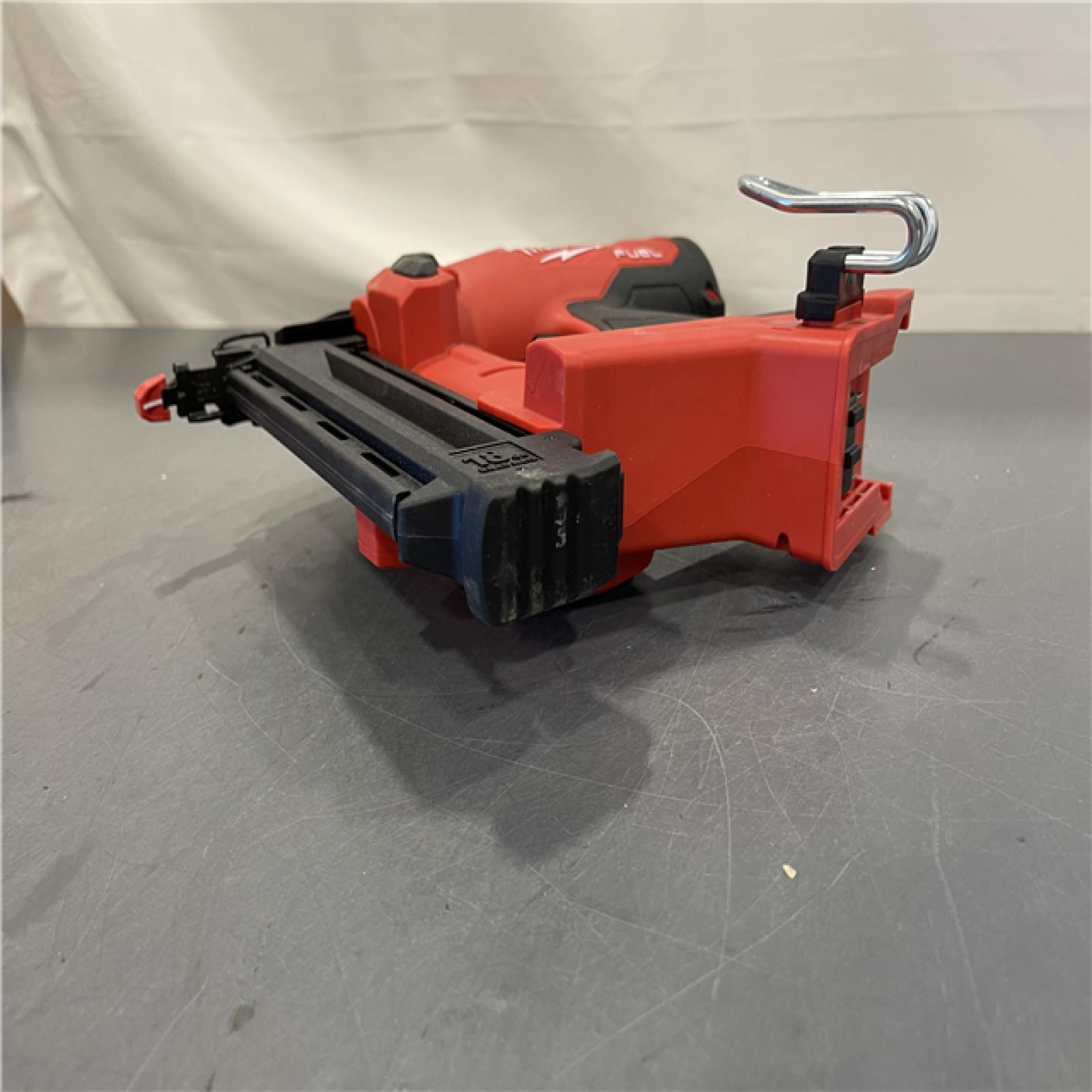 AS-IS - Milwaukee M18 FUEL 18-Volt Lithium-Ion Brushless Cordless Gen II 18-Gauge Brad Nailer