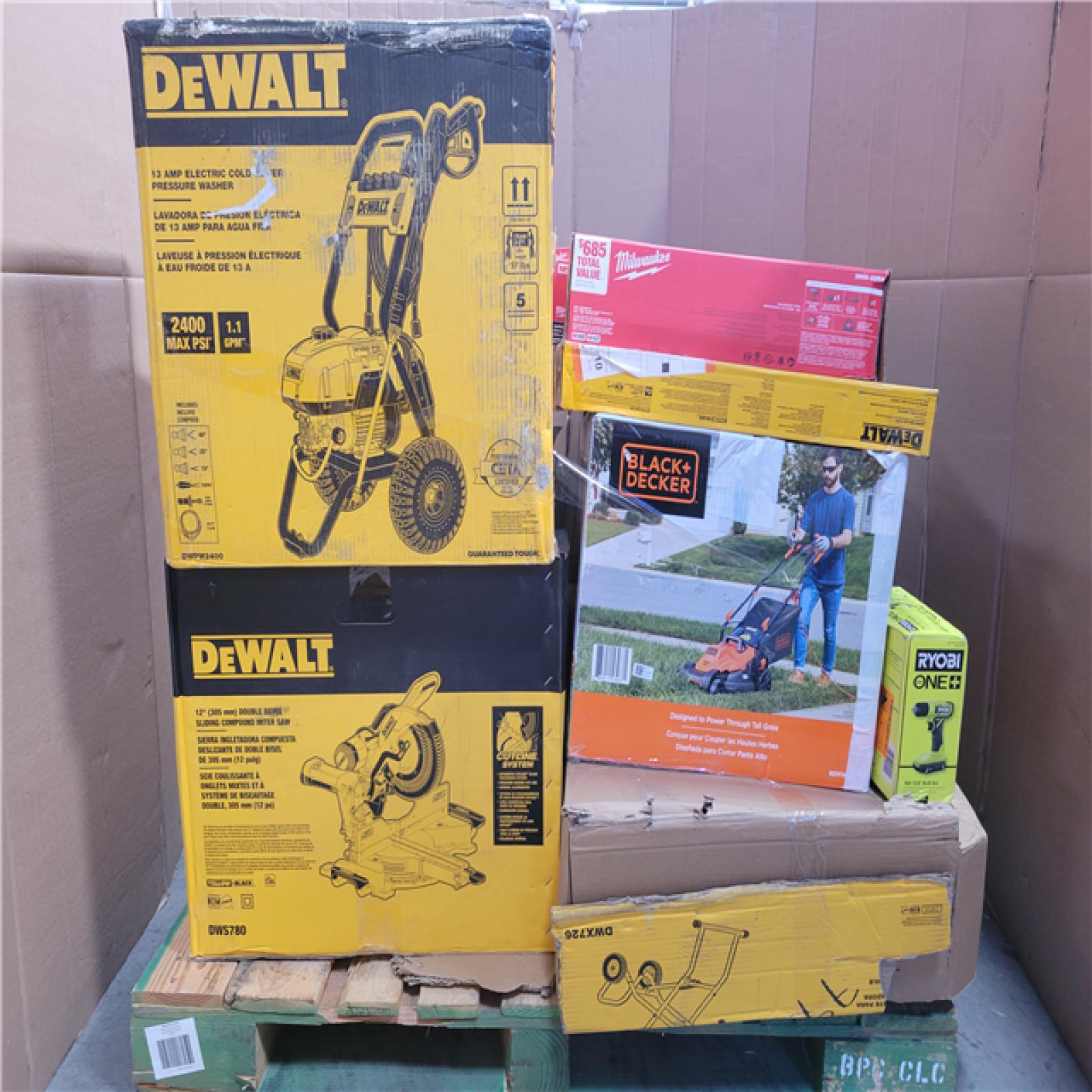 CALIFORNIA AS-IS TOOL PALLET