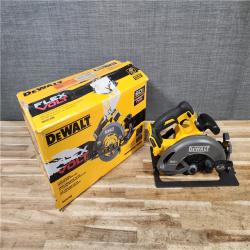 HOUSTON LOCATION - AS-IS (APPEARS LIKE NEW) DEWALT FLEXVOLT 60V MAX Cordless Brushless 7-1/4 in. Circular Saw with Brake (Tool Only)
