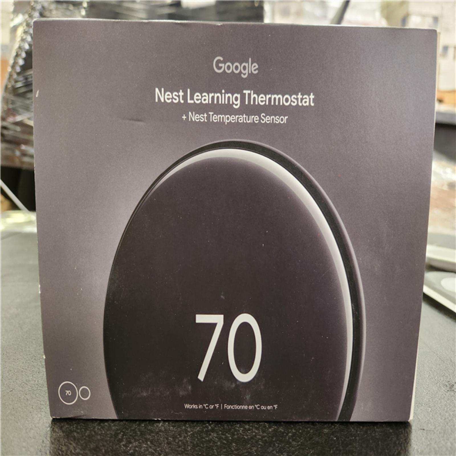 Phoenix NEW Google Nest Learning Thermostat (4th Gen) with Nest Temperature Sensor (2nd Gen)