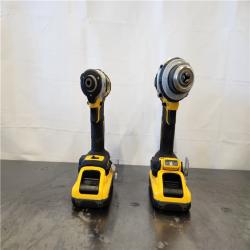 AS-IS- DEWALT 20V MAX XR 2-Tool Combo Kit with POWERPACK