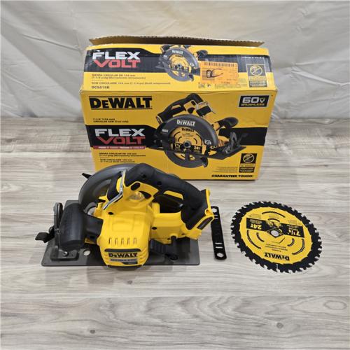 AS-IS DeWALT Flexvolt Max 7-1/4  60V Brushless Circular Saw DCS578B