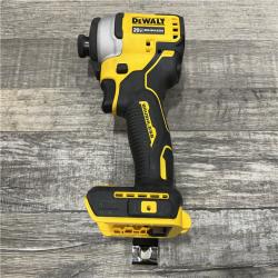 AS-IS DEWALT Atomic 20V Max Lithium-Ion Brushless Cordless Compact 1/4 in. Impact Driver Kit