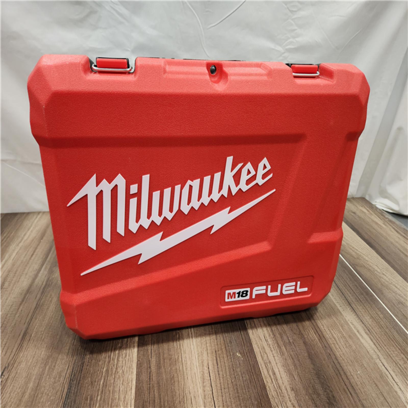 AS-IS Milwaukee M18 FUEL 18V Lithium-Ion Brushless Cordless Hammer Drill and Impact Driver Combo Kit (2-Tool) with 2 Batteries