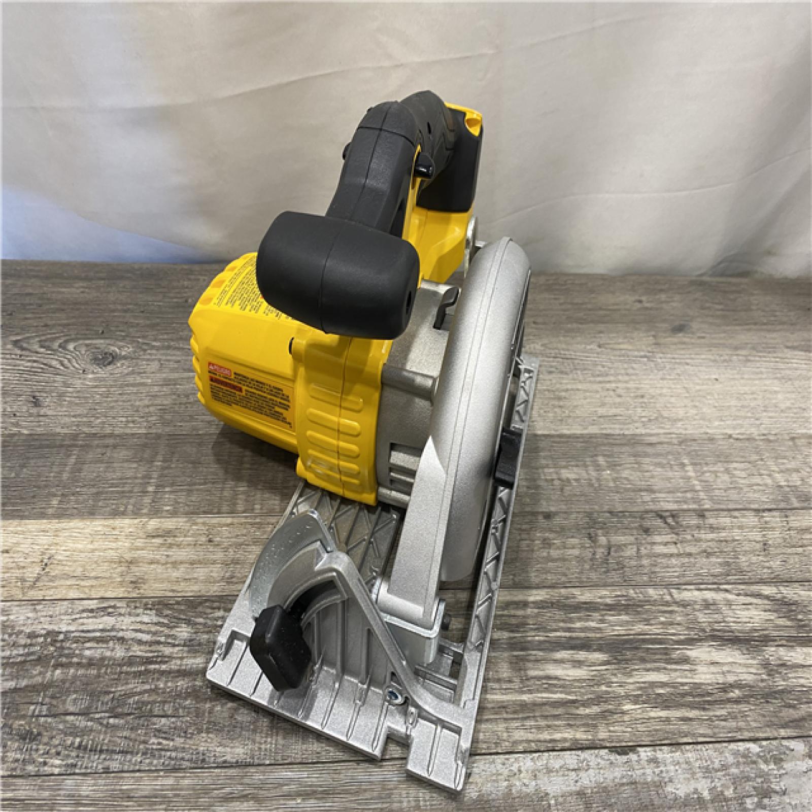 AS-IS DEWALT 20-Volt MAX Lithium-Ion Cordless 6-1/2 in. Circular Saw (Tool-Only)