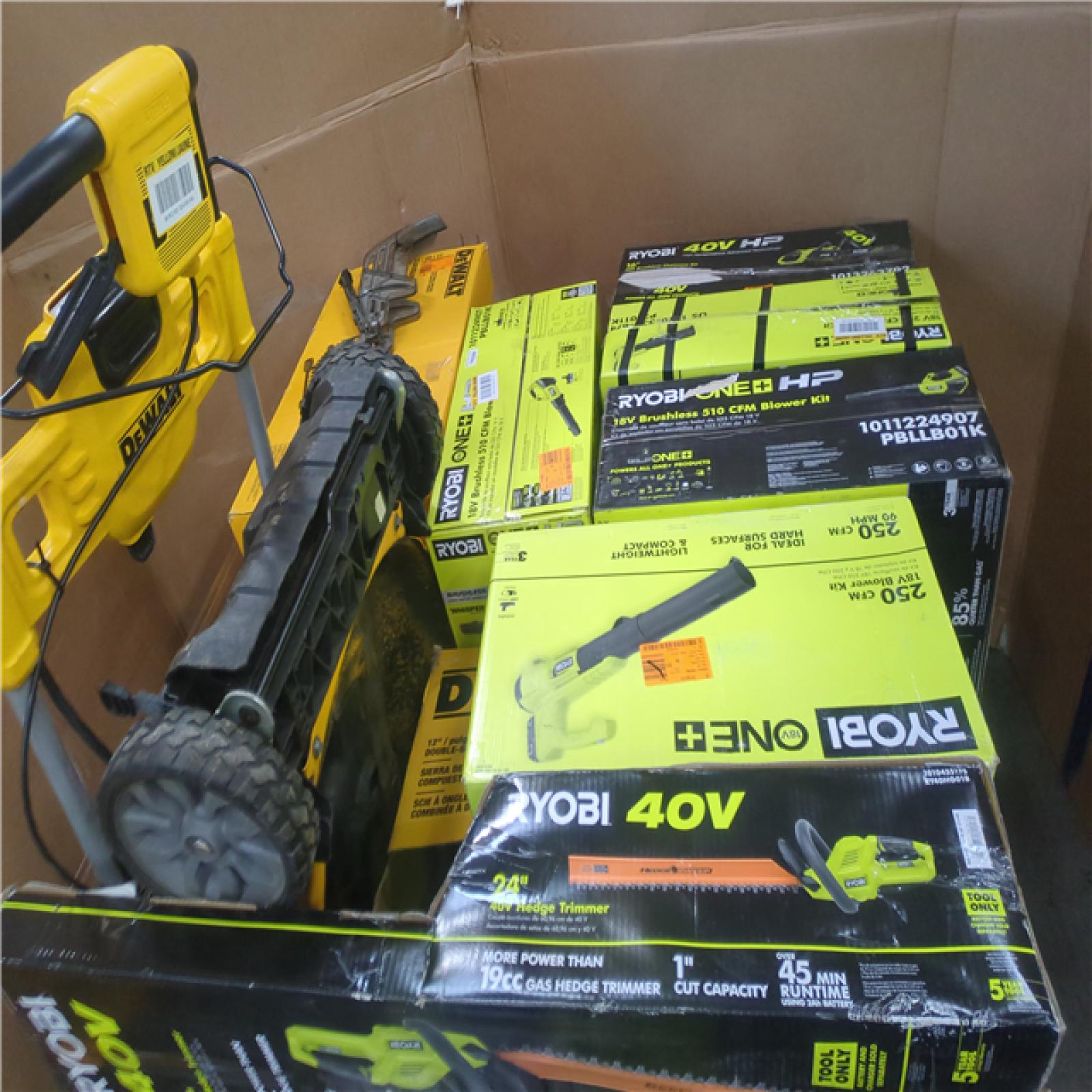 CALIFORNIA AS-IS TOOL PALLET