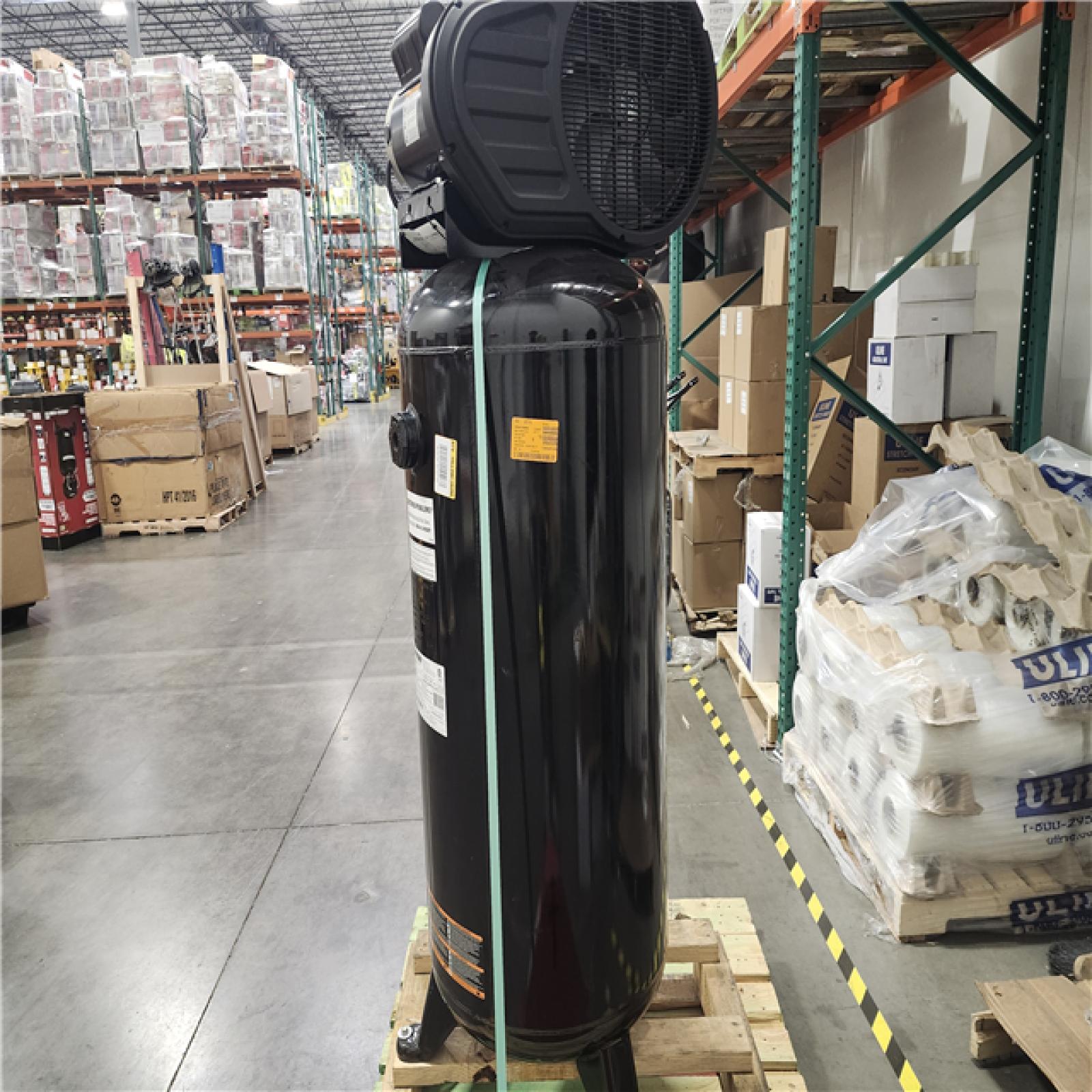 Dallas Location - As-Is Husky 60 Gal. 3.7 HP  175 PSI Electric Air Compressor