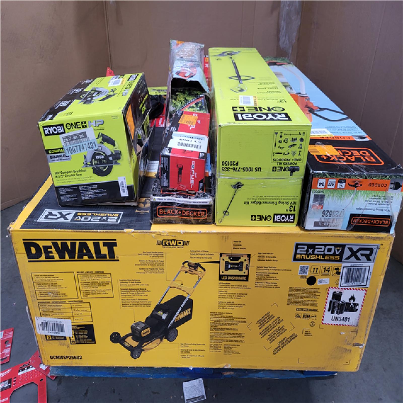 CALIFORNIA AS-IS TOOL PALLET