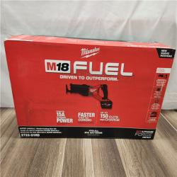 NEW- Milwaukee M18 FUEL 18-Volt Lithium-Ion Brushless Cordless SUPER SAWZALL Orbital Reciprocating Saw Kit w/(1) 12.0 Ah Battery